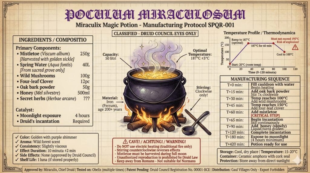 You don't need Miraculix's magic potion—just the Lapicida Latin learning method