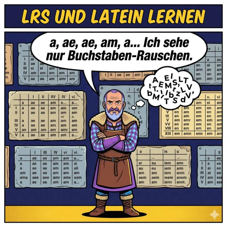 Dyslexia and learning Latin: nothing but letter noise