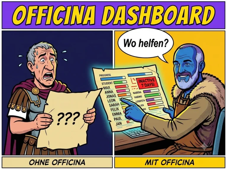 Officina — Dashboard for Teachers