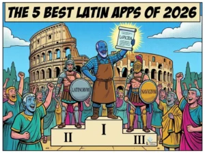 The 5 best Latin apps of 2026 compared on a podium
