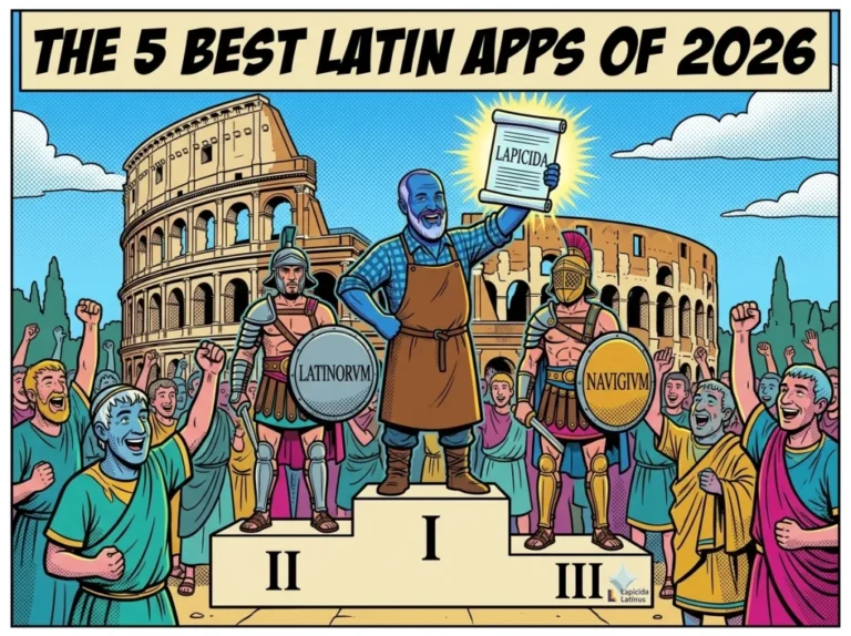 The 5 best Latin apps of 2026 compared on a podium
