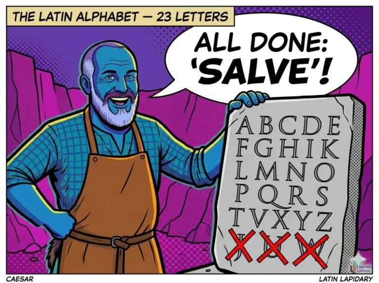 The Latin Alphabet — Letters, Pronunciation, and Special Features 7 The Latin Alphabet — Letters, Pronunciation, and Special Features
