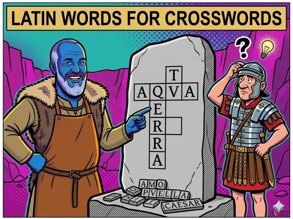 Latin Words for Crossword Puzzles — Common Terms from "Aqua" to "Terra"
