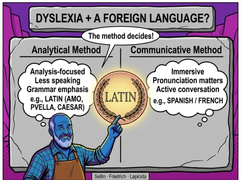Latin or English for Students with Dyslexia — What the Research Says