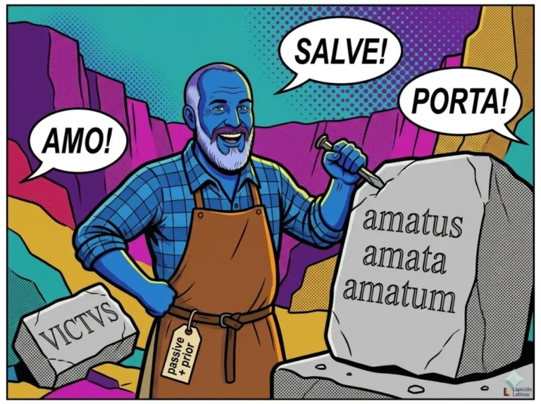 PPP Latin — Forming, Identifying, and Translating the Past Participle (Passive Voice)