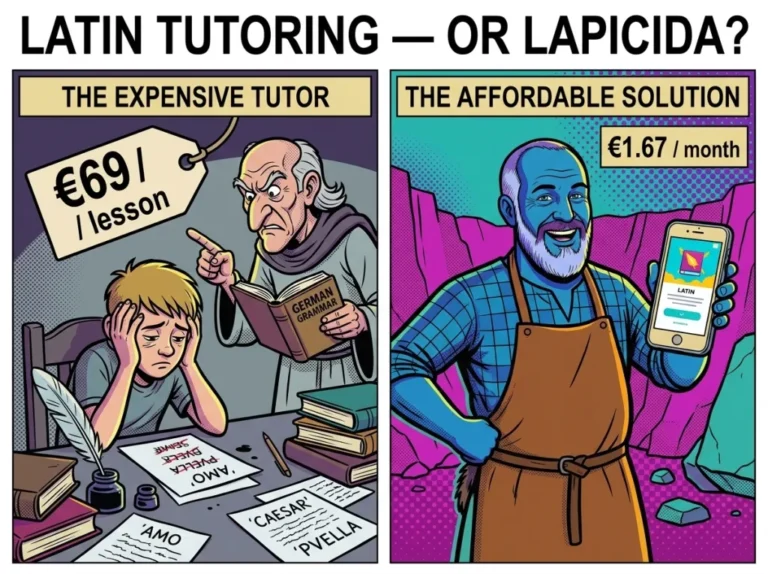 Latin Tutoring — When a Teacher Is Too Expensive