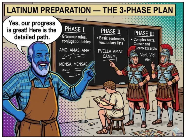 Latinum Preparation 2026 — The Structured 3-Phase Plan