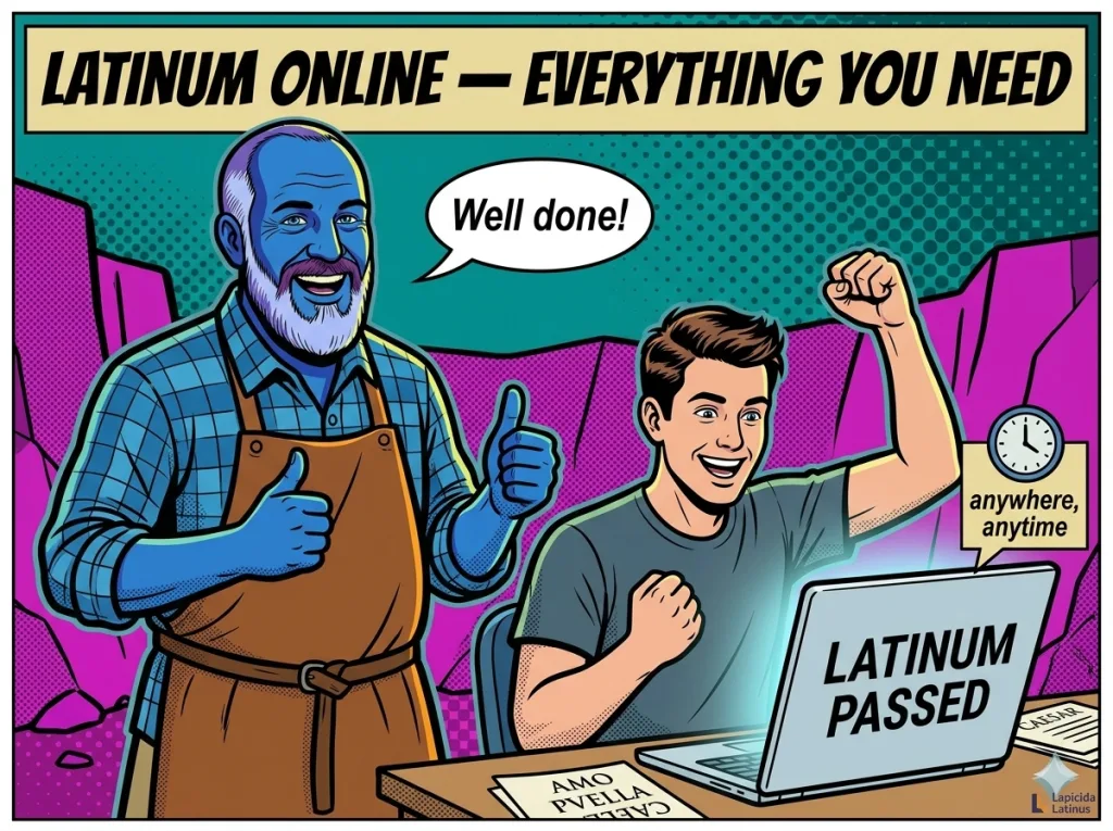 Take the Latinum Online — Digital Preparation for the Latinum Exam