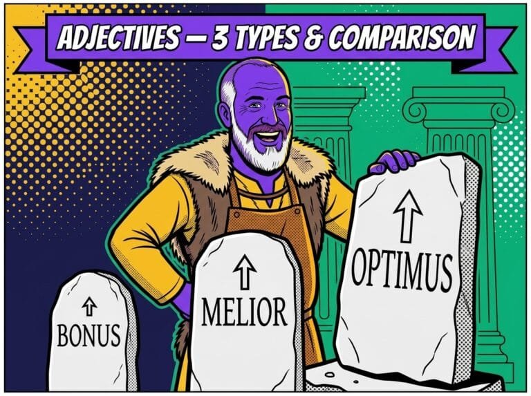 Latin Adjectives — Declension Types, Comparison and Substantival Use 7 Latin adjectives – comparison bonus, melior, optimus and the 3 declension types