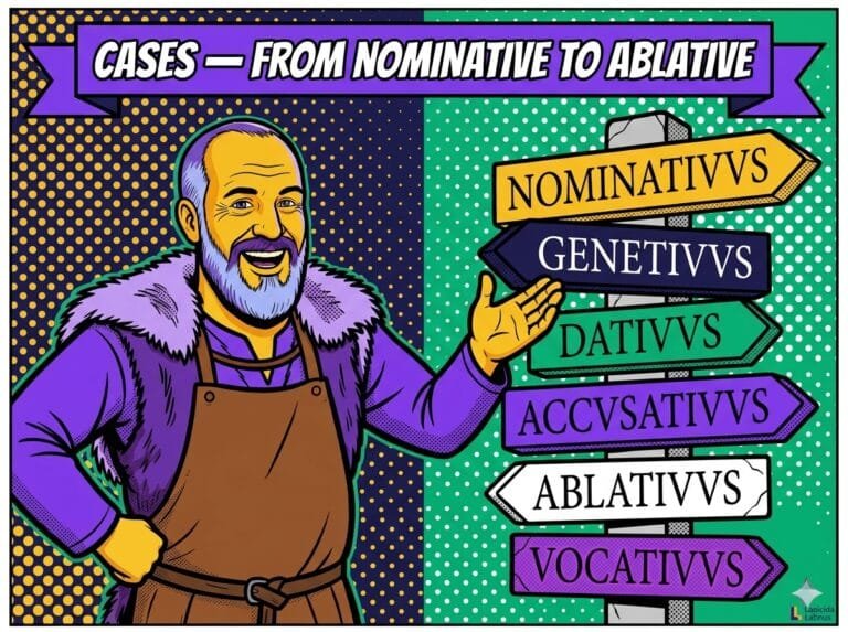 Latin Cases — Nominative to Ablative Explained (Case Functions) 6 Latin cases – the six cases as a signpost, from nominative to ablative