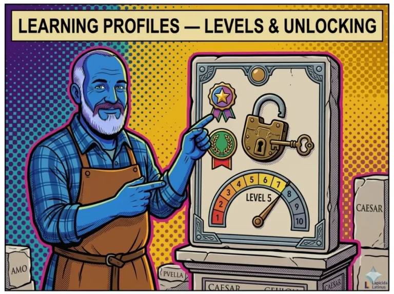 Latin Learning Profiles: What Your Class Sees — and What Stays Locked